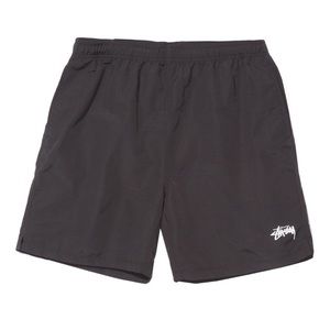 Stussy Beach Trunks Shorts Black XXL 38 Supreme